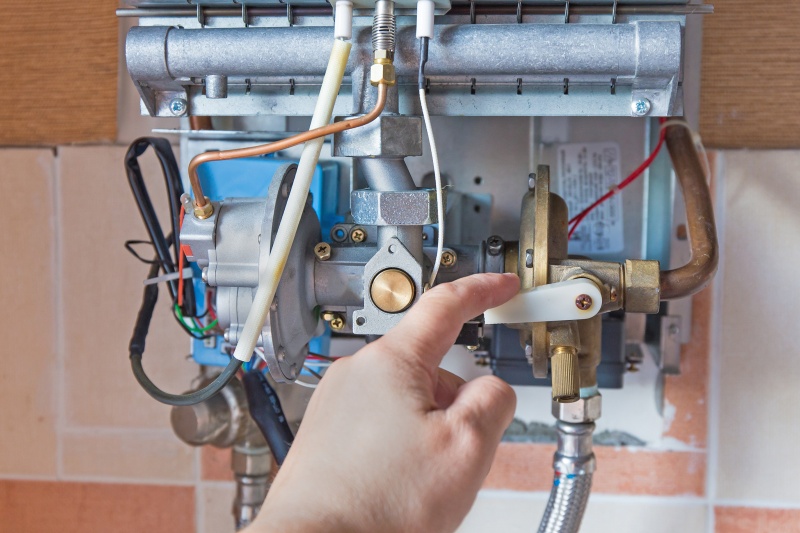Plumbing and heating work in a Dulwich property